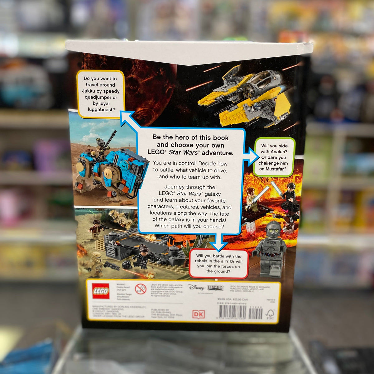 LEGO® Star Wars - Choose Your Path, Be The Hero, Discover The Galaxy,  9781465467560 -  LEGO®  Star Wars Informational Book
