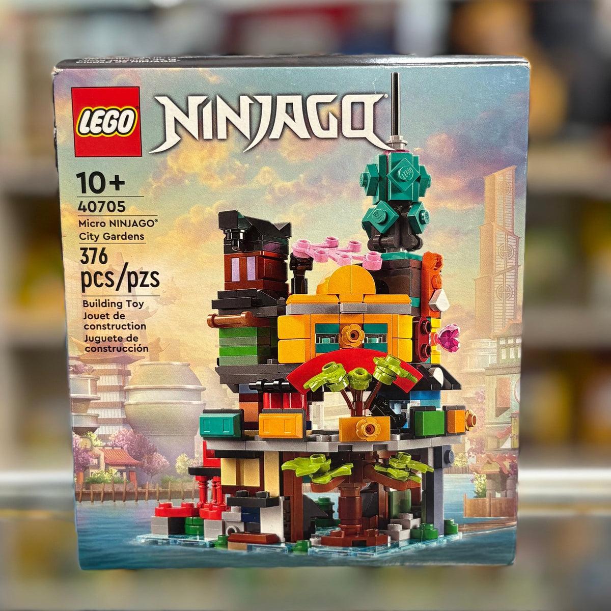 40705 - Micro NINJAGO City Gardens - EMPTY BOX ONLY