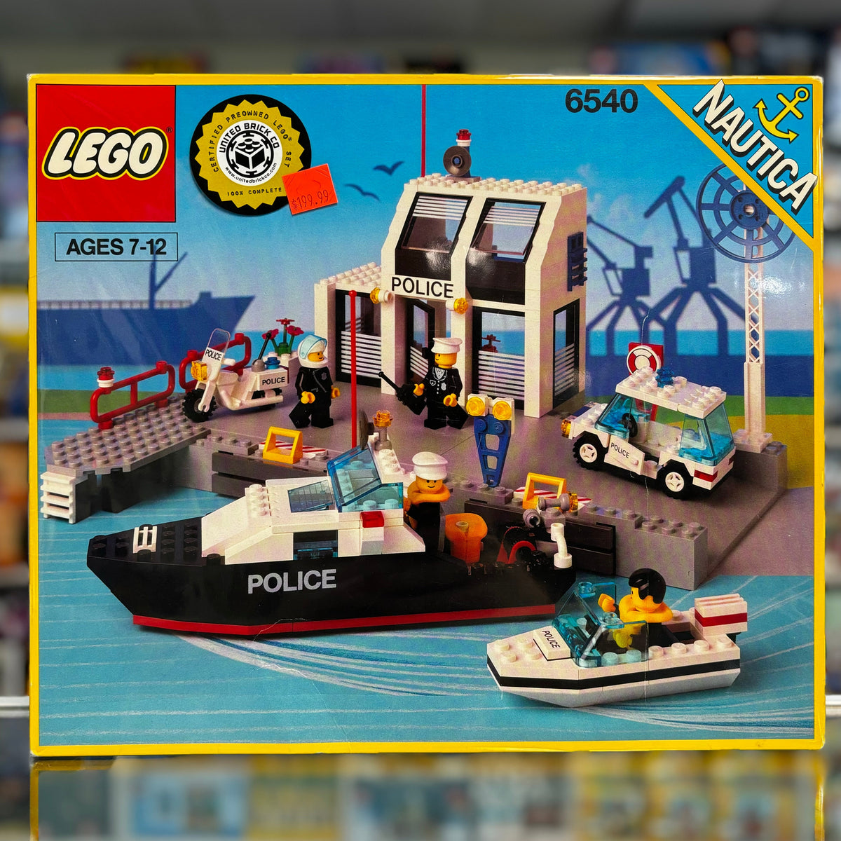 6540 - Pier Police - EMPTY BOX ONLY