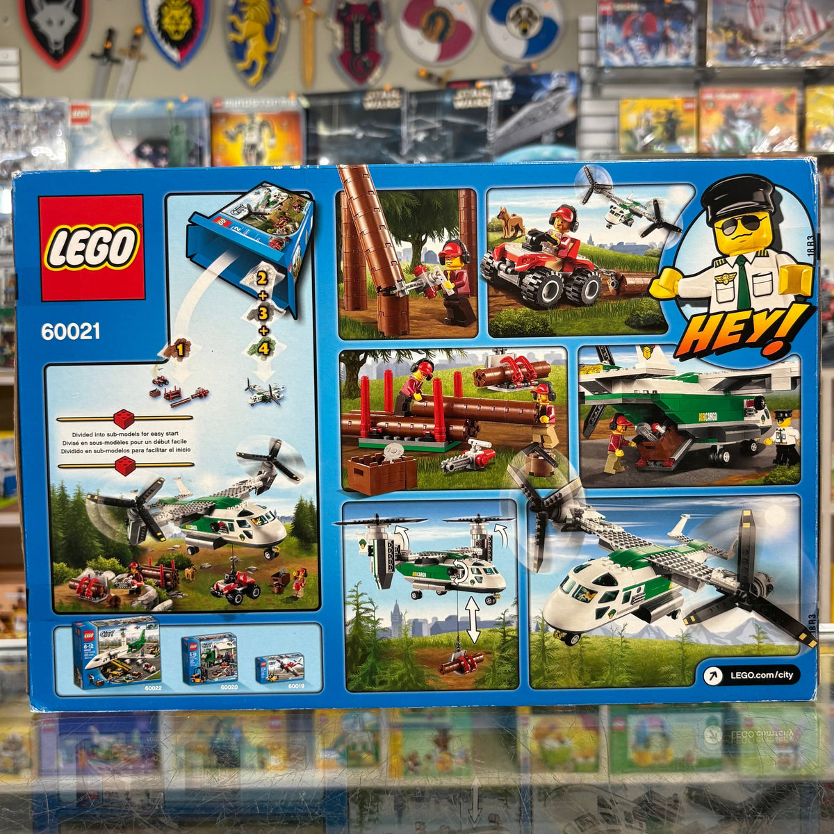 Cargo Heliplane, 60021 - LEGO® City Set