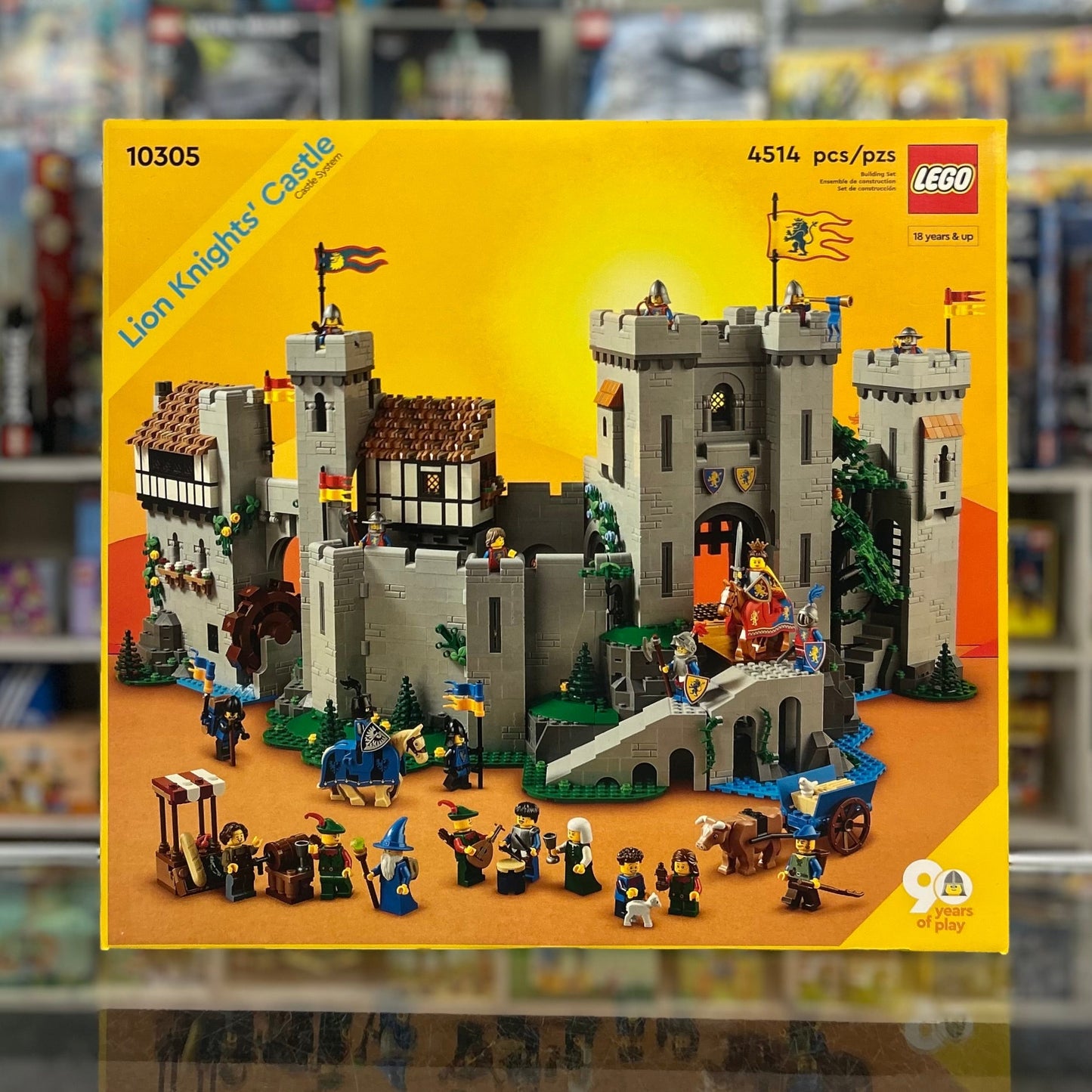 10305 - Lion Knights Castle - EMPTY BOX ONLY