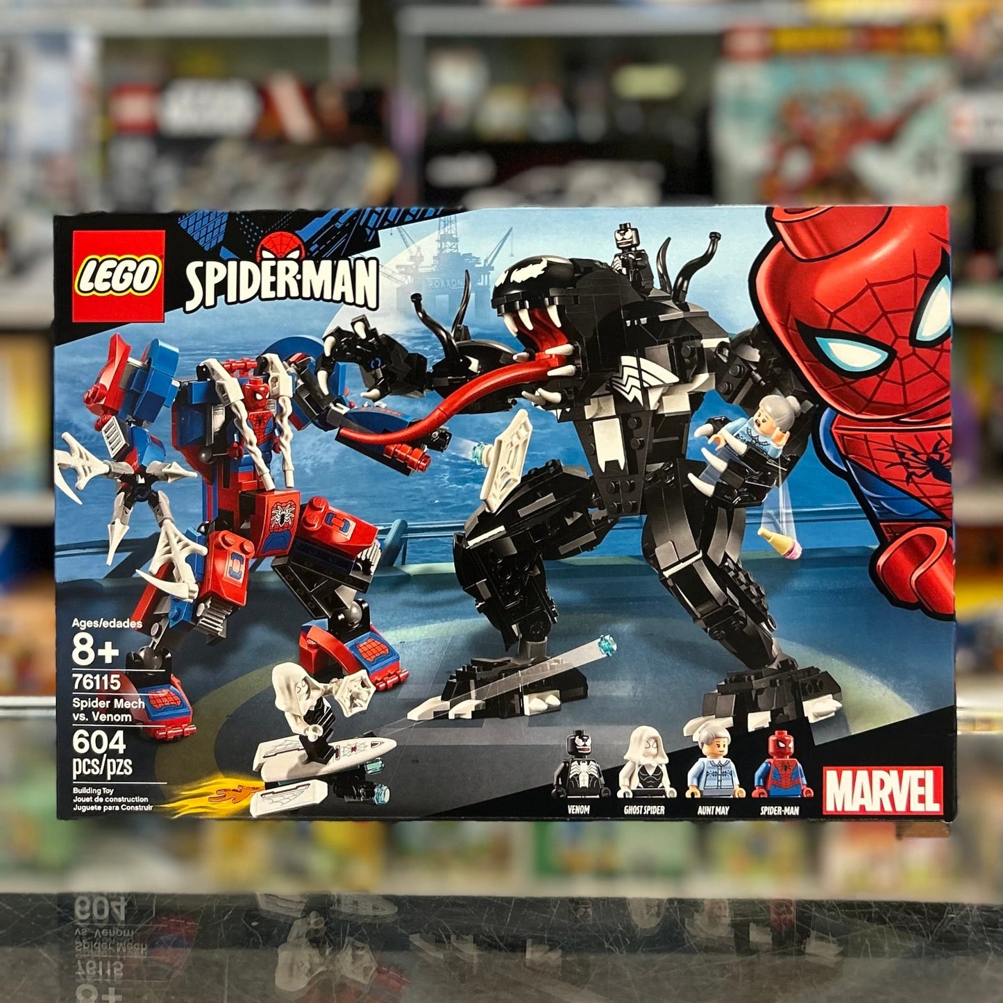 76115 - Spider Mech vs. Venom - EMPTY BOX ONLY