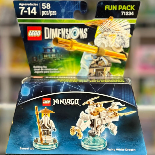 Fun Pack - Ninjago (Sensei Wu and Flying White Dragon), 71234
