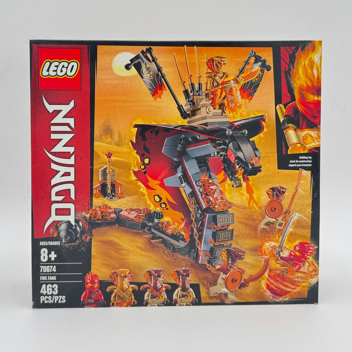 70674 - Fire Fang - EMPTY BOX ONLY