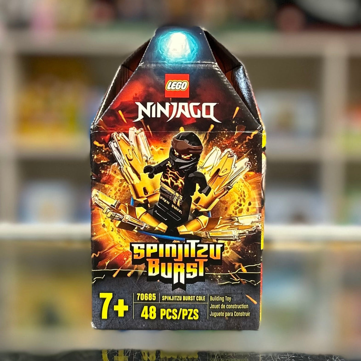 70685 - Spinjitzu Burst Cole - EMPTY BOX ONLY