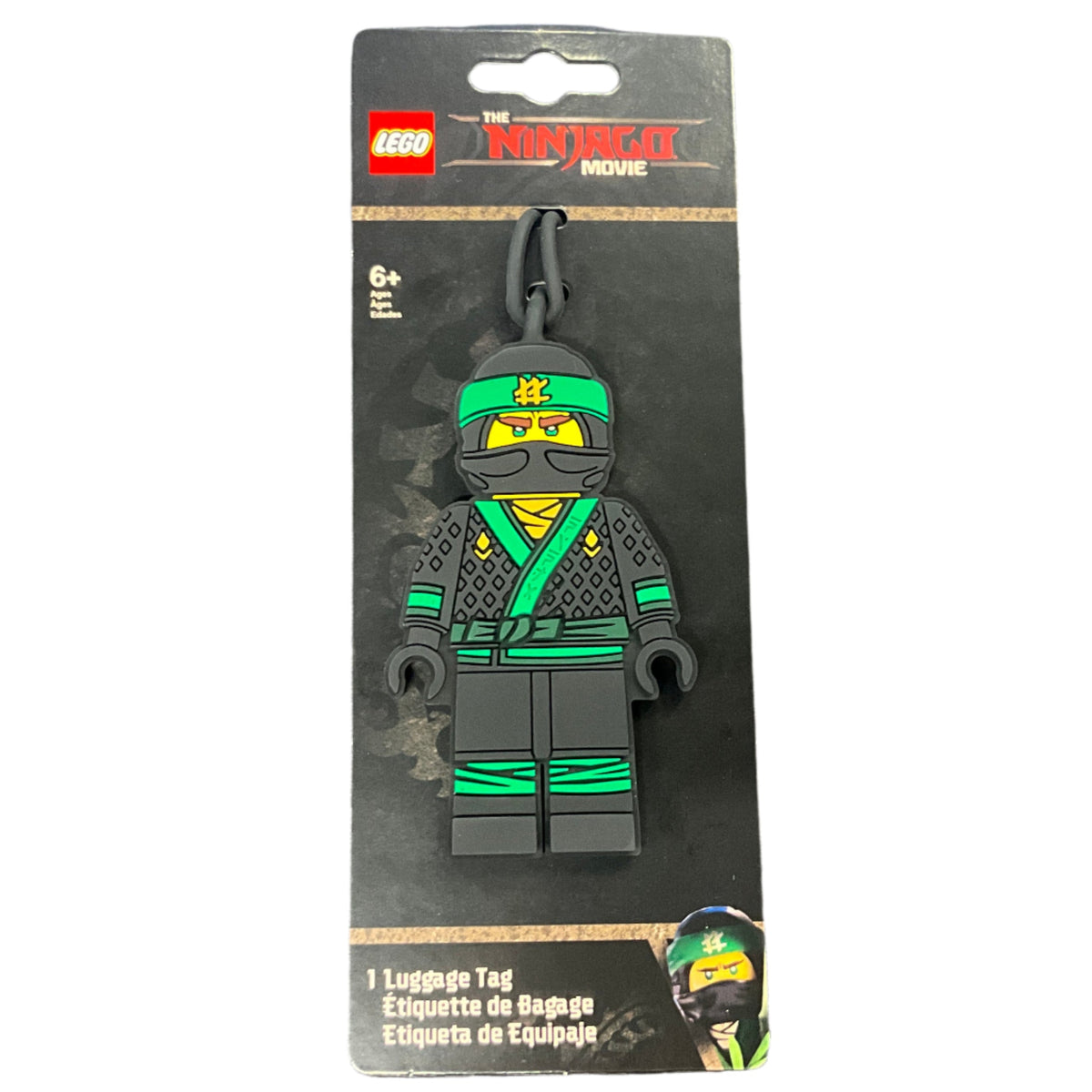 Bag/Luggage Tag, Silicone, LEGO® Ninjago Lloyd, 51882