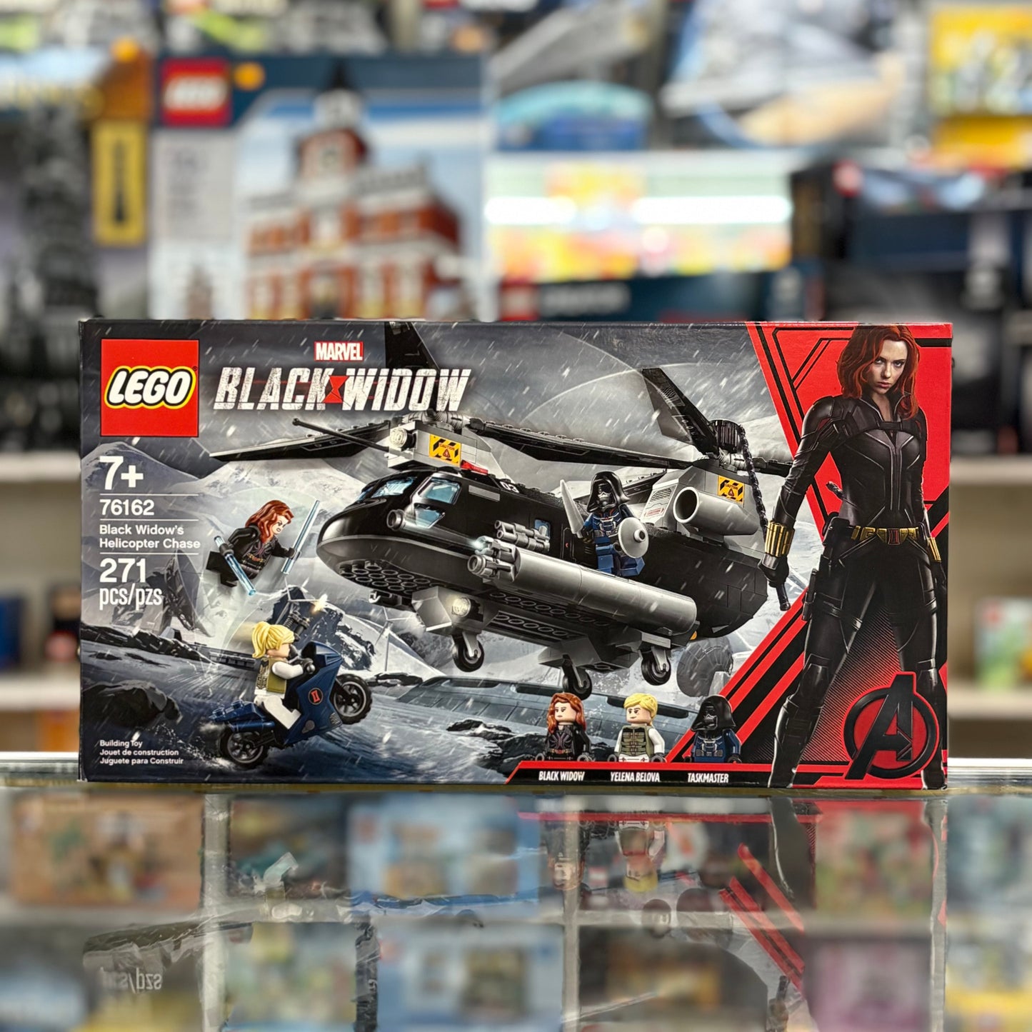 Black Widow's Helicopter Chase, 76162 - LEGO® Marvel Set