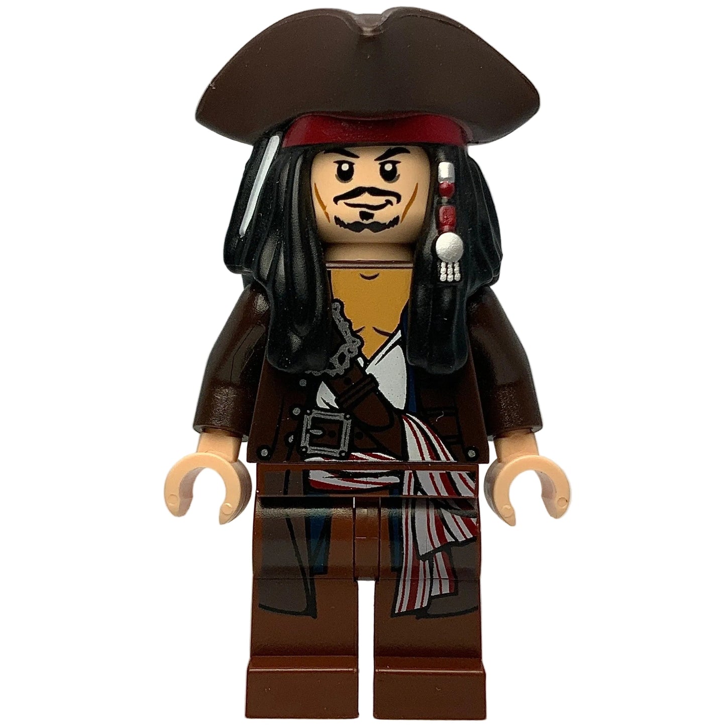 Captain Jack Sparrow, poc011 - LEGO® POTC Minifigure