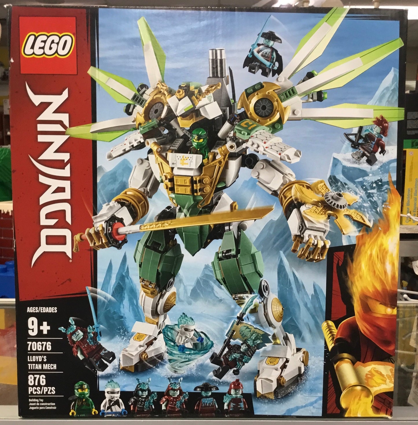 70676 - Lloyd's Titan Mech - EMPTY BOX ONLY