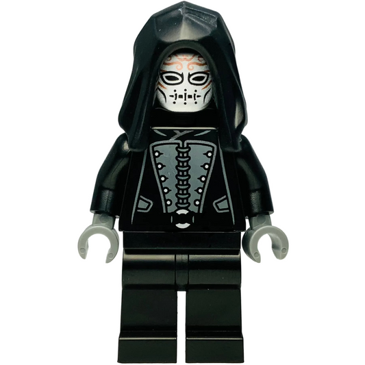 Death Eater, Black Hood, Black Arms, hp599 - LEGO® Harry Potter Minifigure