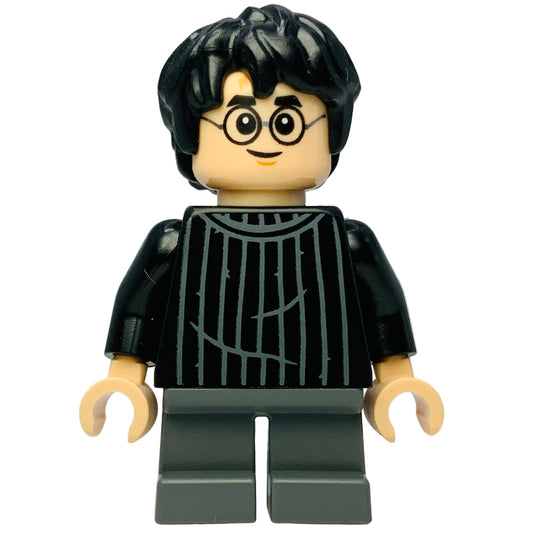Harry Potter- Black Striped Sweater, hp538, LEGO® Harry Potter™ Minifigure