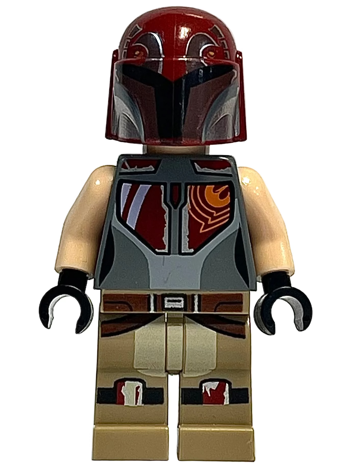 Sabine Wren - Dark Blue with Orange Highlights Hair, sw0616 - LEGO® Star Wars Minifigure