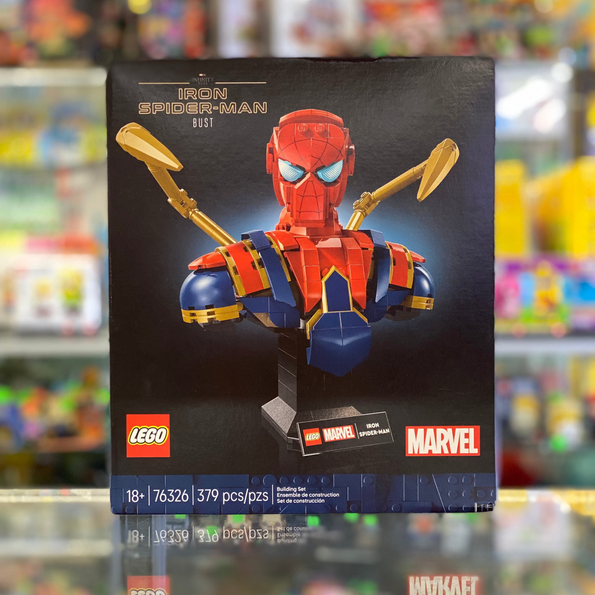 Iron Spider-Man Bust, 76326 - LEGO® Marvel Set