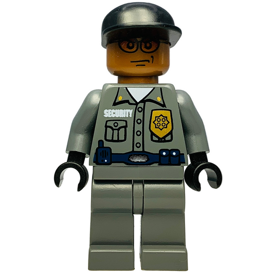 Arkham Asylum Guard, bat019 - LEGO® Batman Minifigure