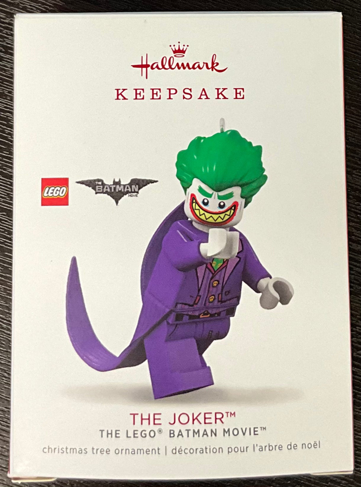 Christmas Tree Ornament, Hallmark The LEGO Batman Movie The Joker, QXI3063