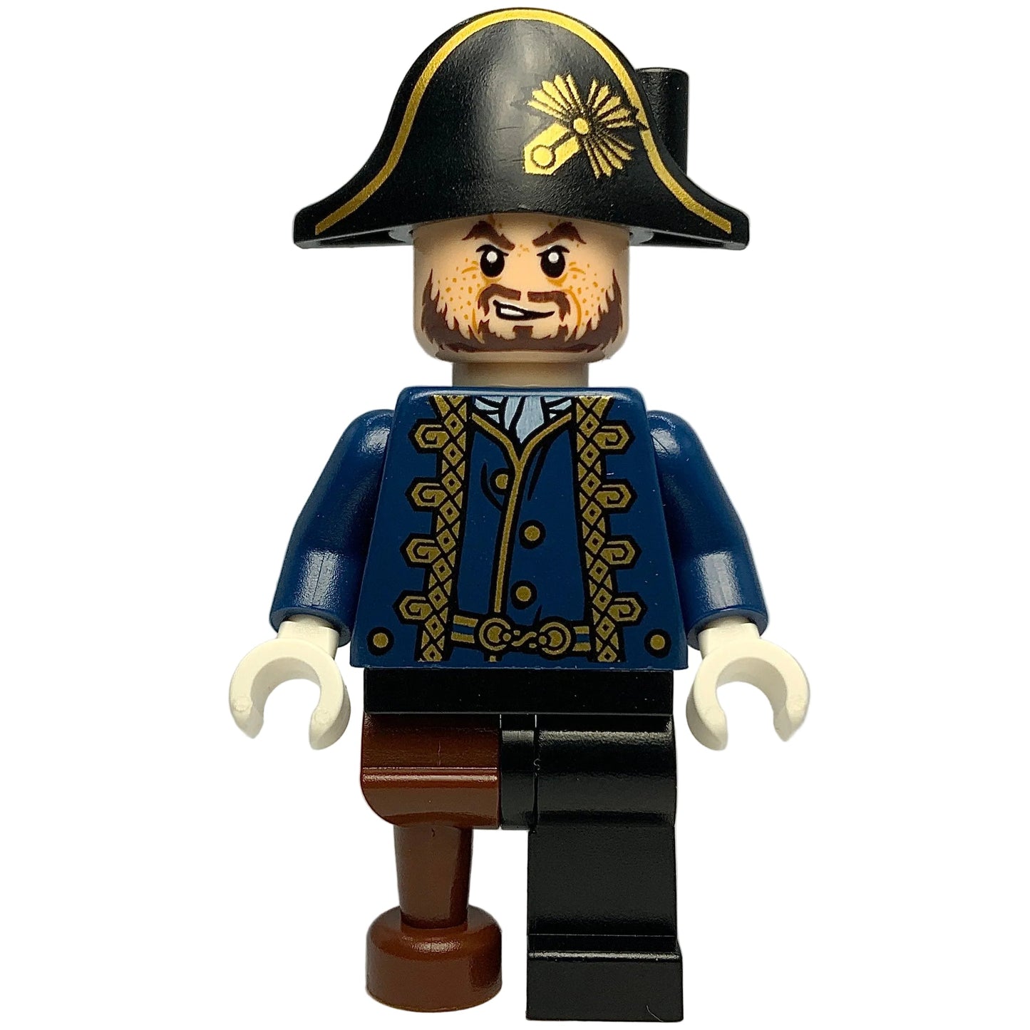 Hector Barbossa, poc028 - LEGO® POTC Minifigure