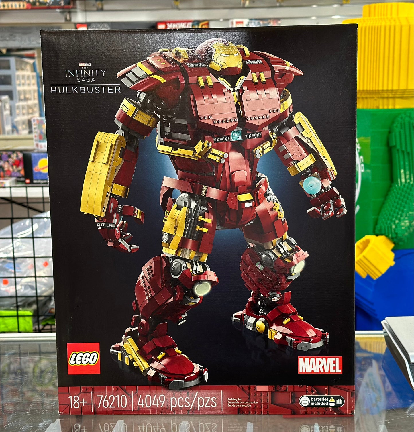 76210 - Hulkbuster - EMPTY BOX ONLY