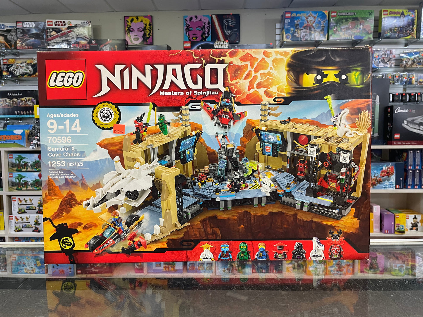 Samurai X Cave Chaos, 70596 - LEGO® Ninjago Set