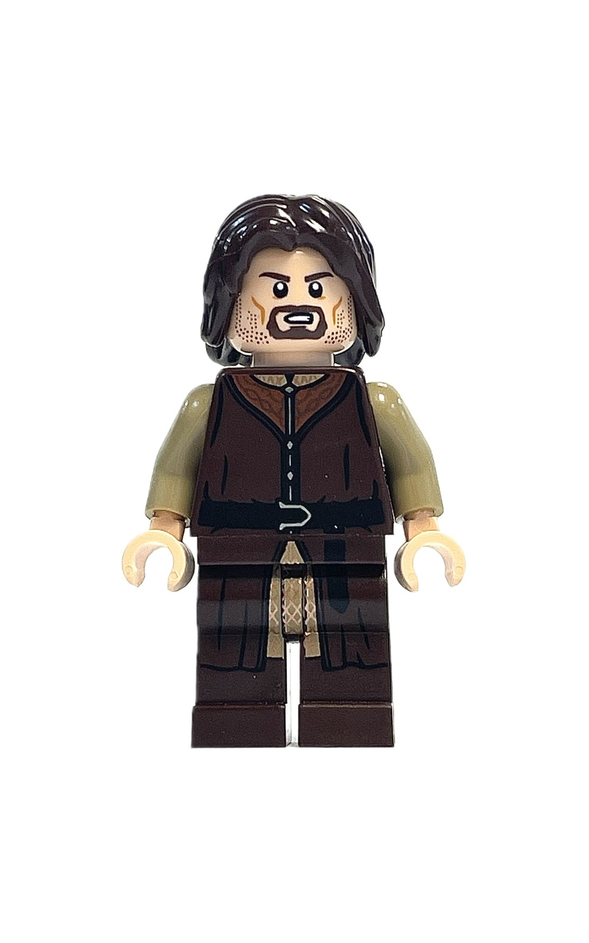 Aragorn - Dark Brown Legs, lor129 - LEGO® Lord of the Rings™ Minifigure