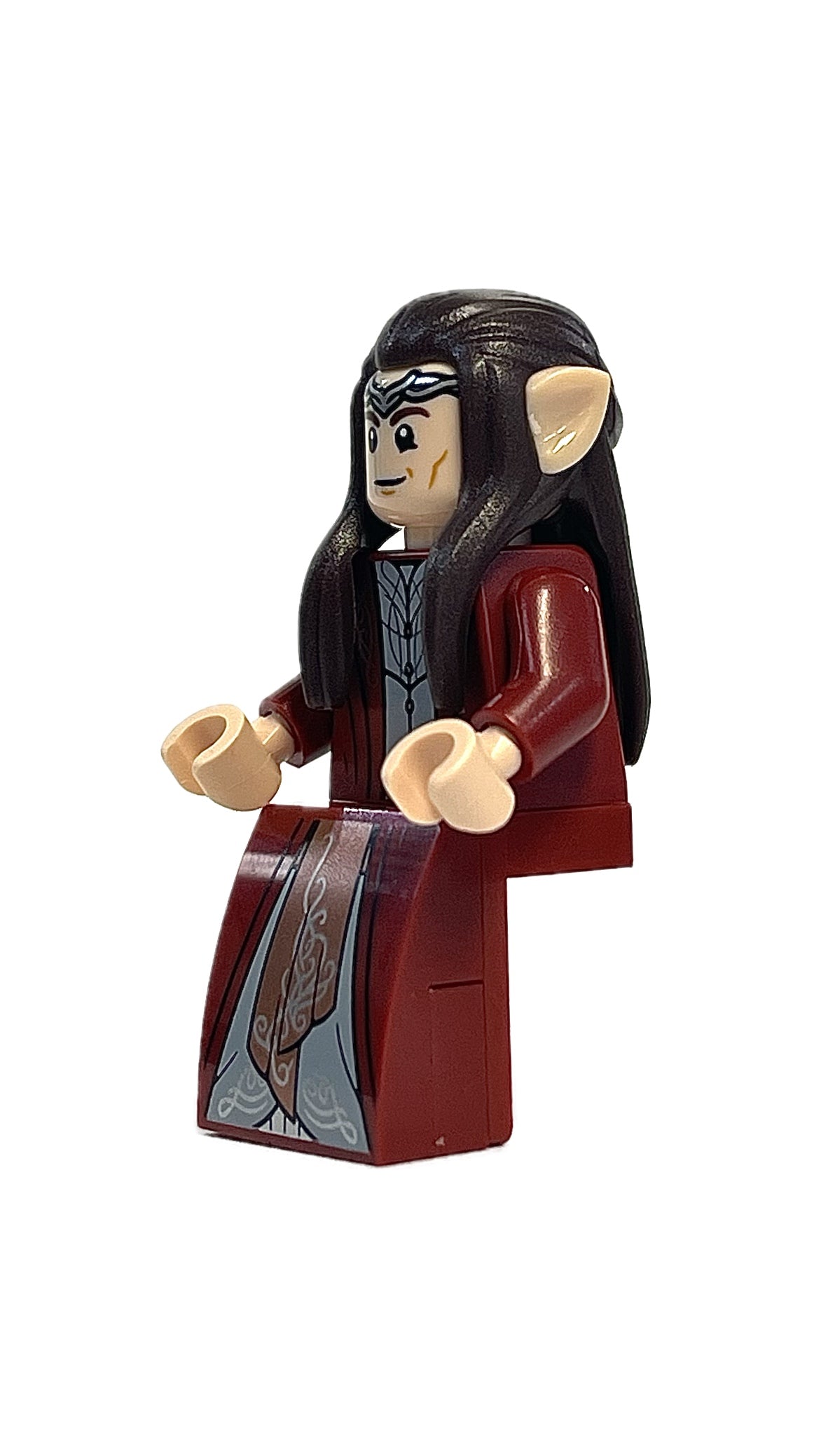 Elrond - Dark Red Robe, lor128, LEGO® Lord of the Rings™ Minifigure