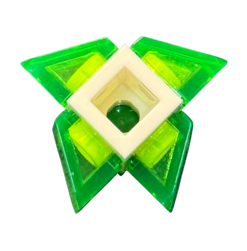 Kryptomite - Green, Small Crystals (Slopes), shg033
