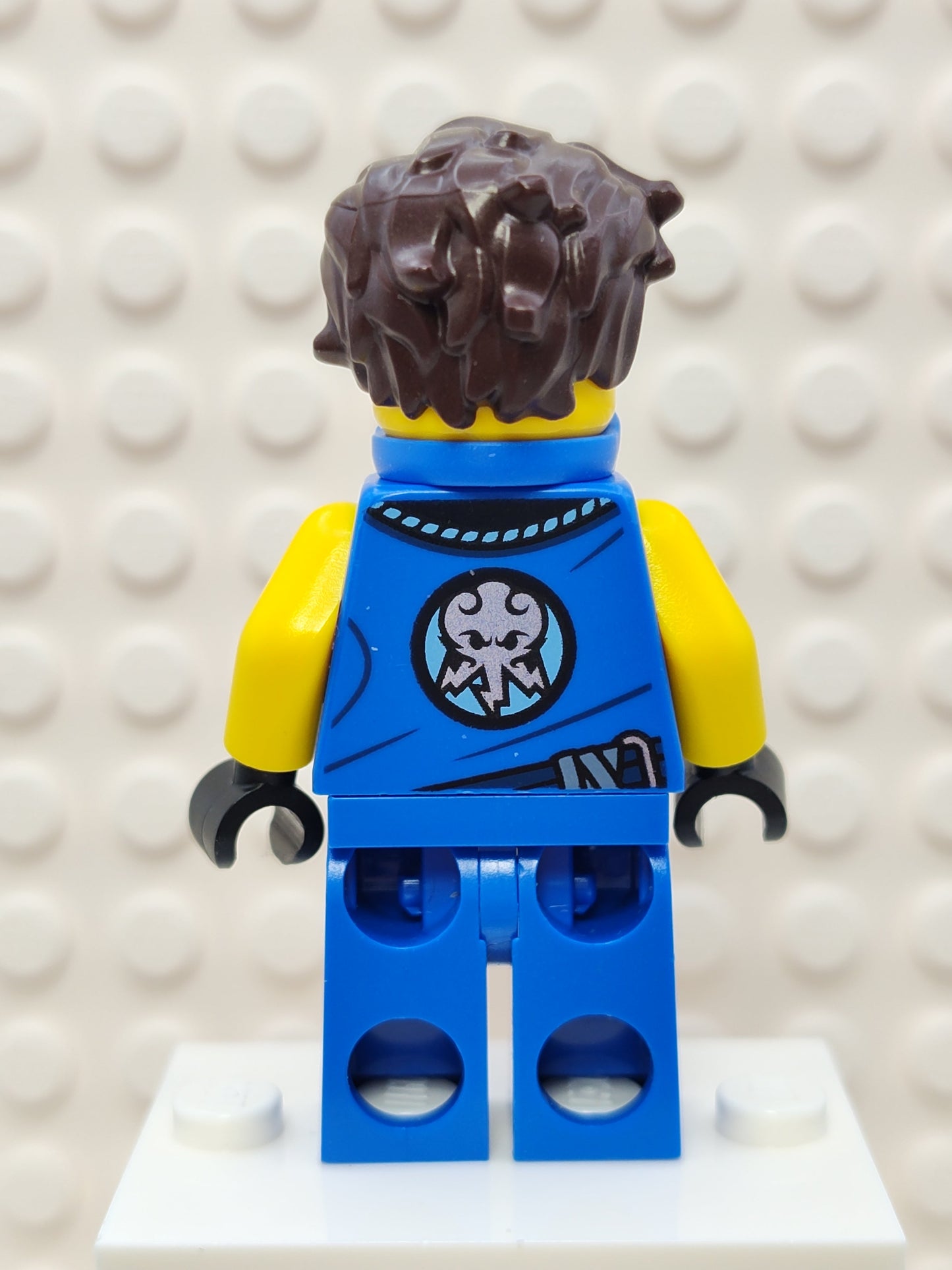Jay - Legacy, Ninjago Logogram 'MANTER' on Torso, njo0576 - LEGO® Ninjago Minifigure