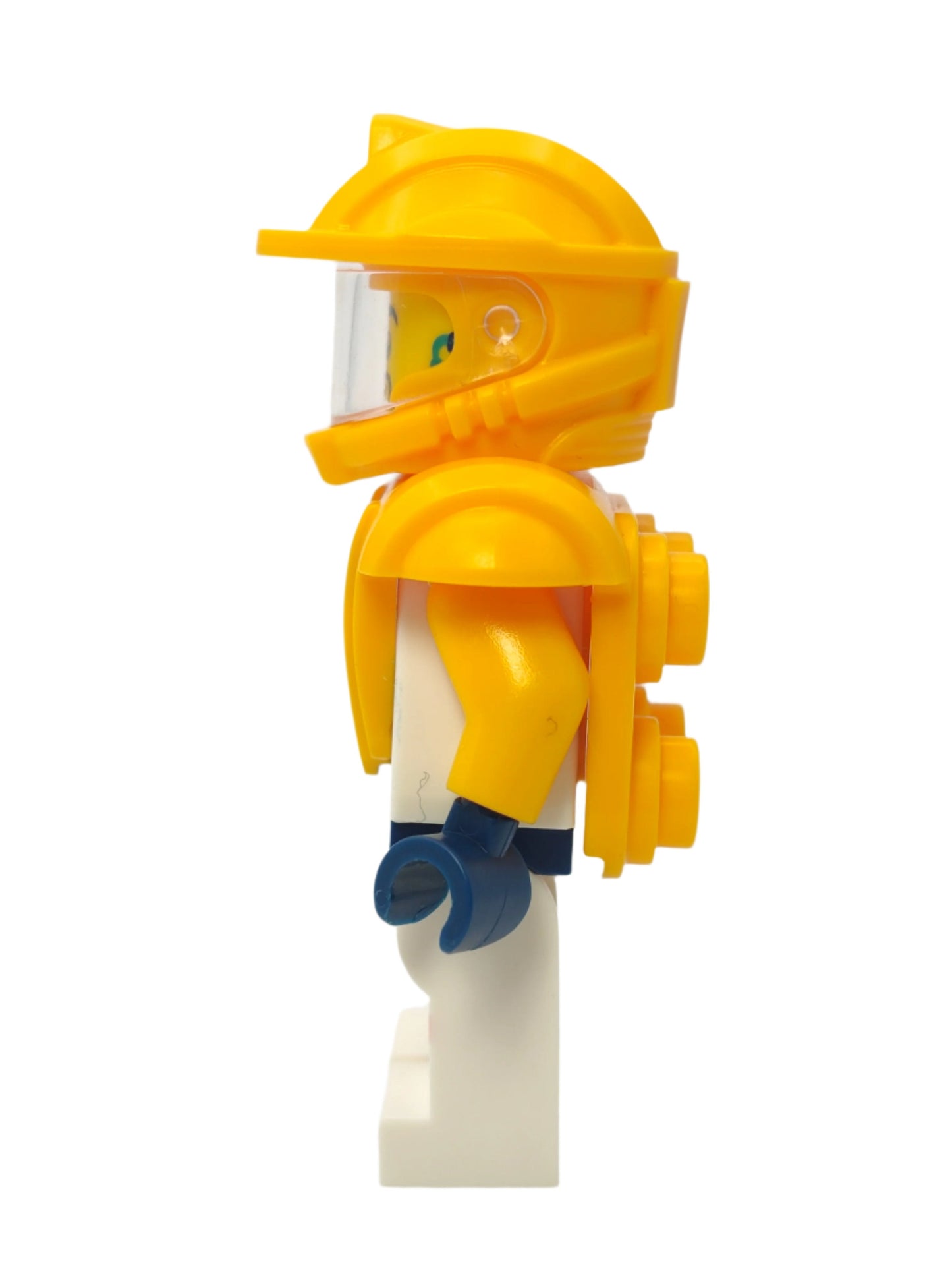 Astronaut - White Spacesuit with Bright Light Orange Armor, cty1745