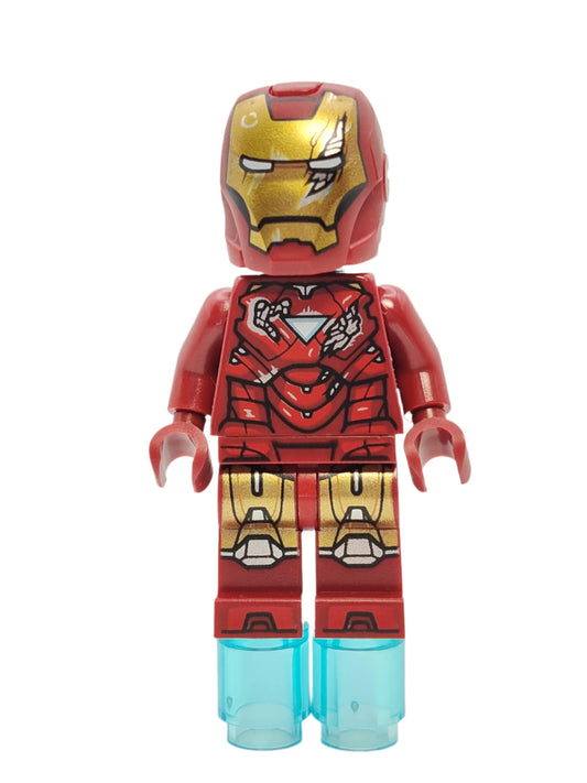 Iron Man - Mark 6 Armor with Battle Damage, sh0923 - LEGO® Marvel Minifigure
