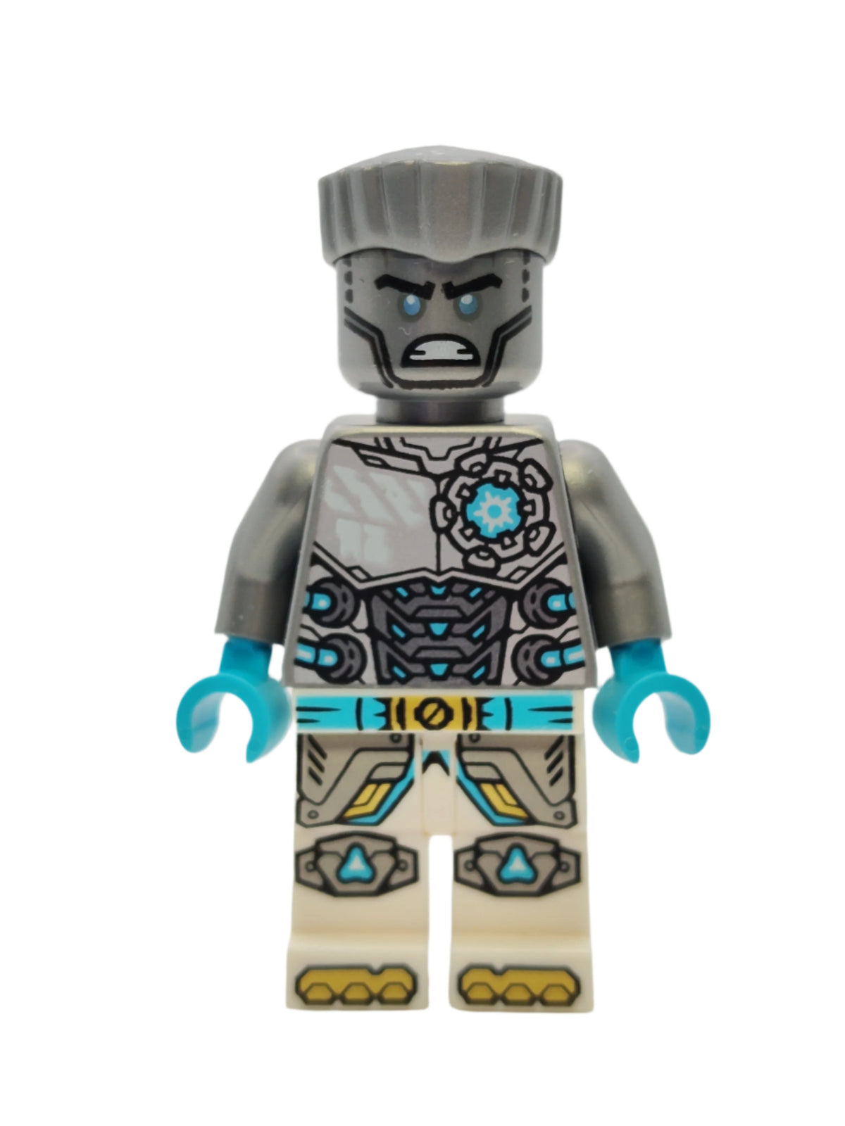 Dragons Rising Zane - Flat Silver Torso, njo0922 - LEGO® Ninjago Minifigure