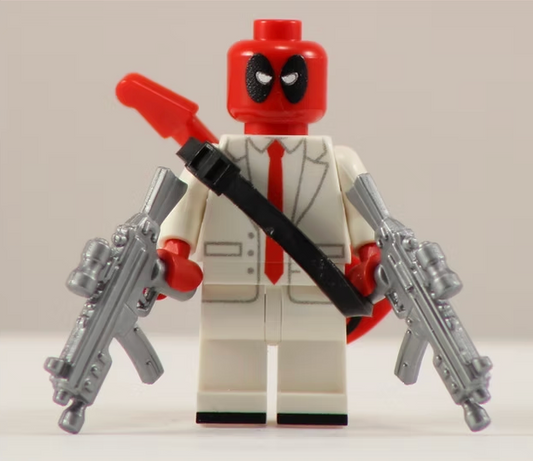 AGENT MERCPOOL Custom Printed Marvel Minifigure