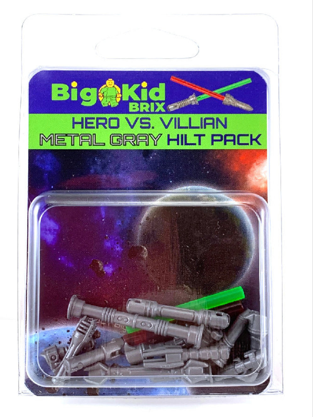 Hero Vs. Villain Metallic Hilt Pack