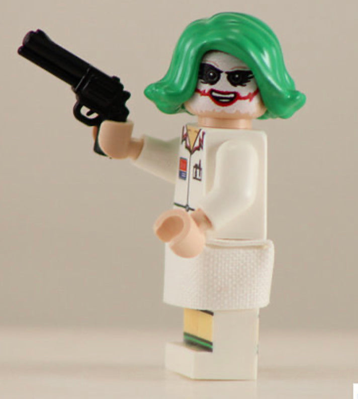 JOKESTER NURSE Dark Knight Custom Printed Minifigure