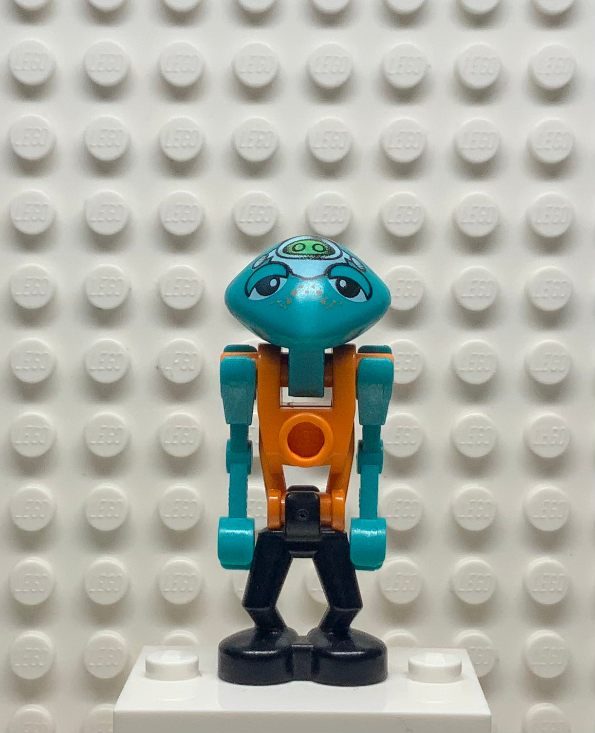 Martian, Orange Body Black Legs, lom001
