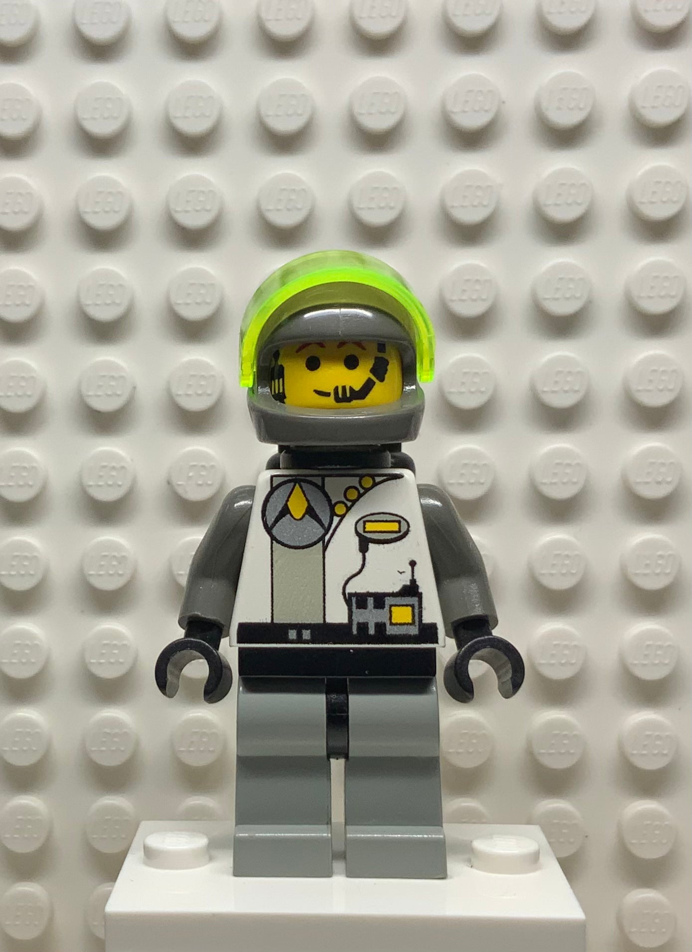 Exploriens, Dark Gray Helmet and Radio Torso, sp008
