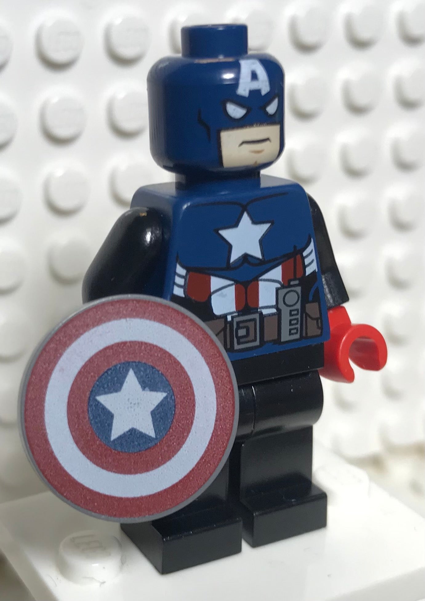Toy Fair 2012 Captain America, sh0028, LEGO® Marvel Minifigure