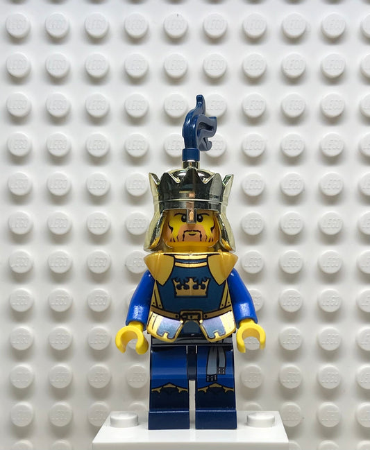 Fantasy Era, Crown King (Brutus), No Cape, Printed Legs, Dark Blue Plume, cas425
