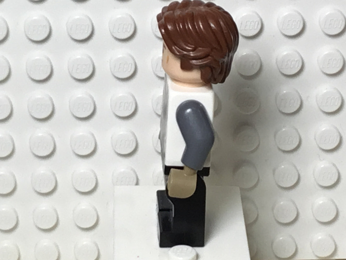 Han Solo, White Jacket, Black Legs with Dirt Stains, sw0915, LEGO® Star Wars Minifigure