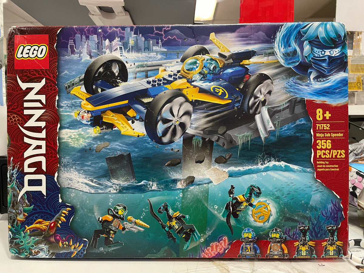 71752 - Ninja Sub Speeder - EMPTY BOX ONLY